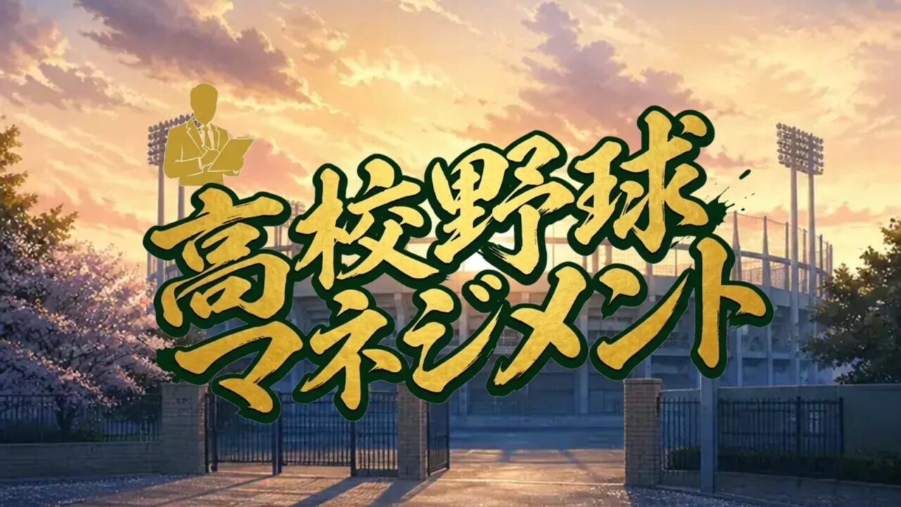 高校野球マネジメントのアイキャッチ